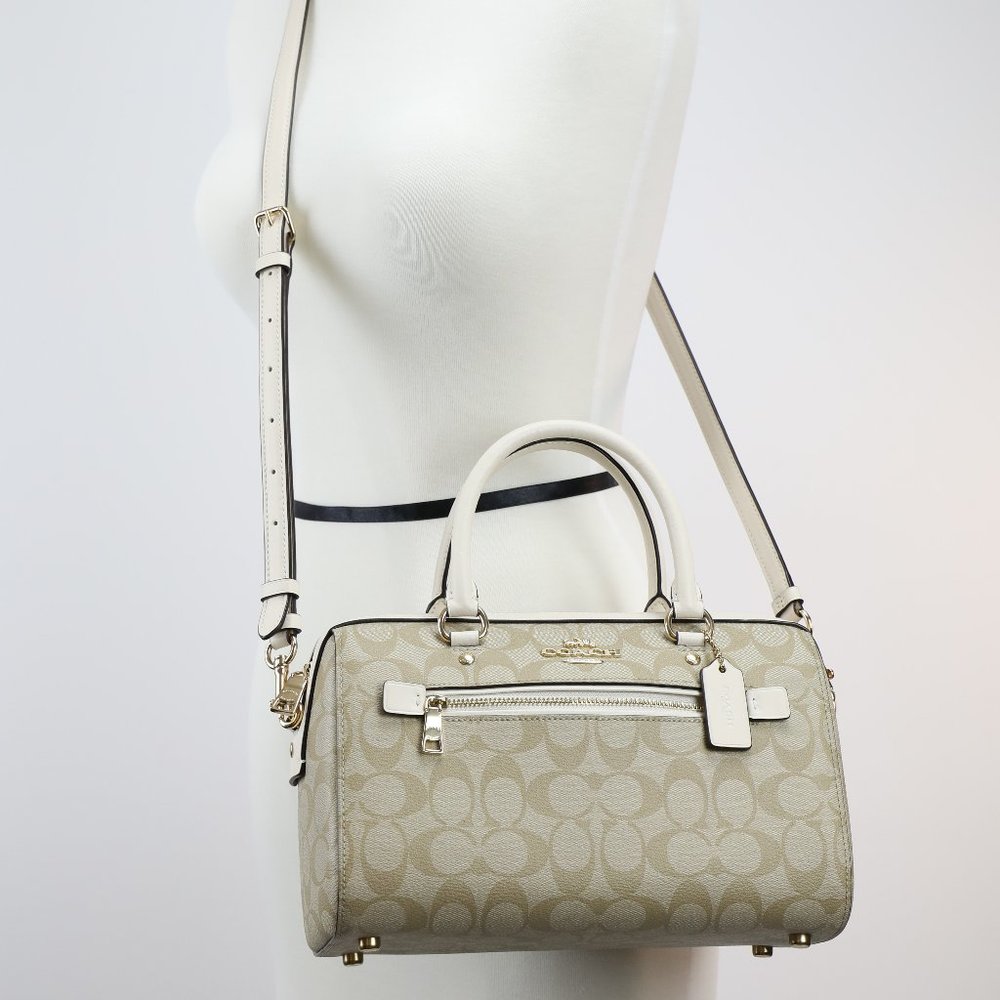 Coach Signature Rowan Satchel Crossbody - Picture 4 of 4